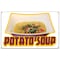 Signmission Potato Soup Banner Concession Stand Food Truck Single Sided B-60 Potato Soup19 - alternate 1